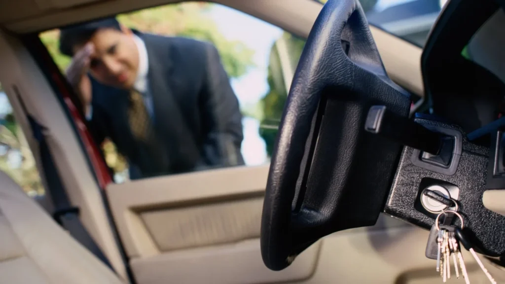 Trancado do lado de fora