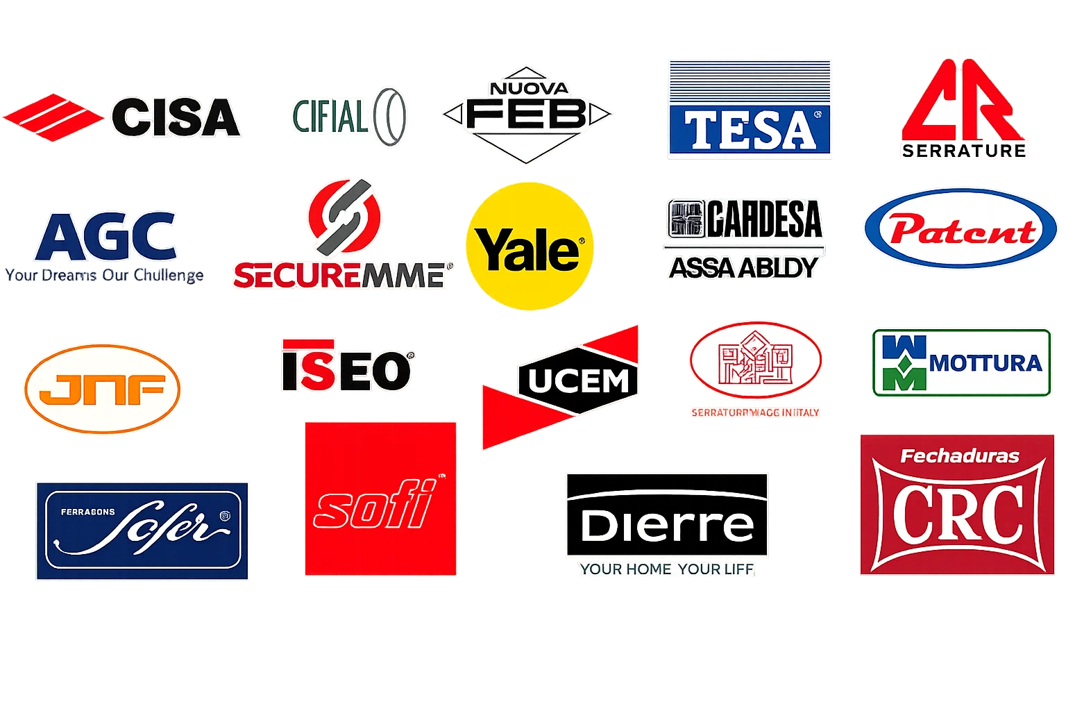 marcas fechaduras
